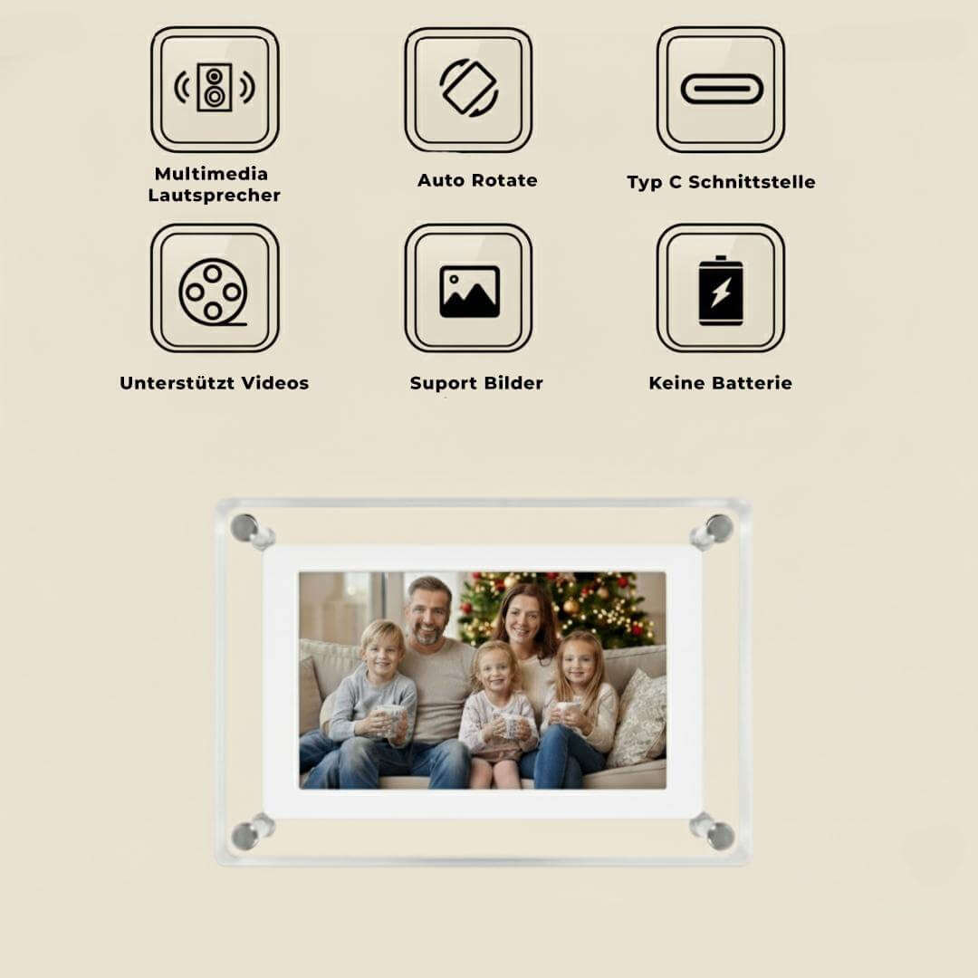 Blinqo MemoryFrame – Momente digital
